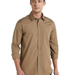Symbol Premium Men's Casual Cotton Poplin Shirt (Regular Fit)